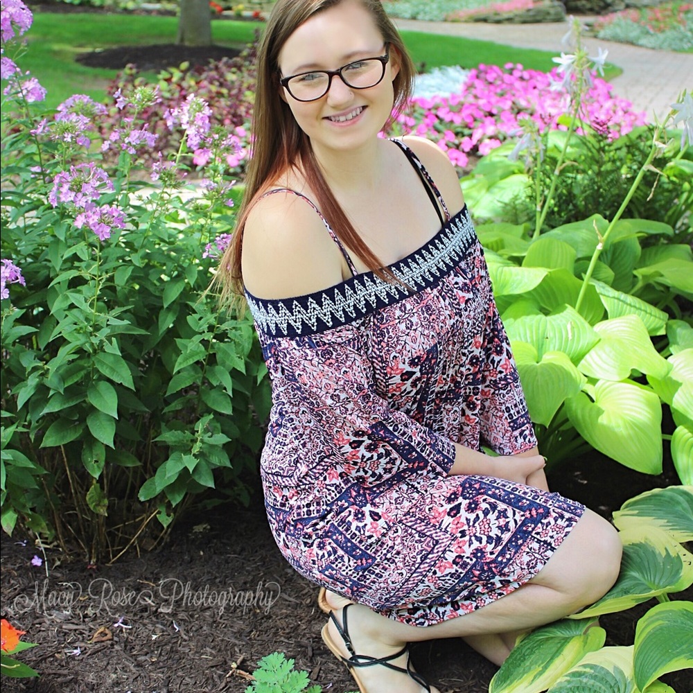 Off the shoulder dress